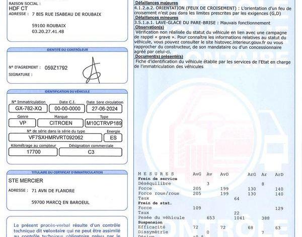 CITROEN C3 BLANC GX-782-XQ