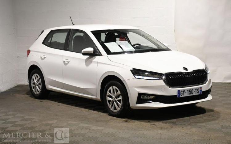 SKODA FABIA SOCIETE 1.0 TSI 115ch SELECTION DSG BLANC GY-150-TS