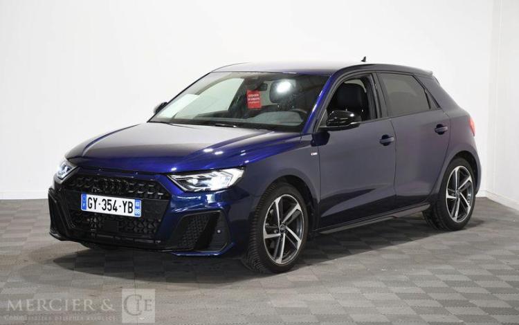AUDI A1 SPORTBACK 30 TFSI 116 BLACK EDITION S-TRONIC 7 BLEU GY-354-YB