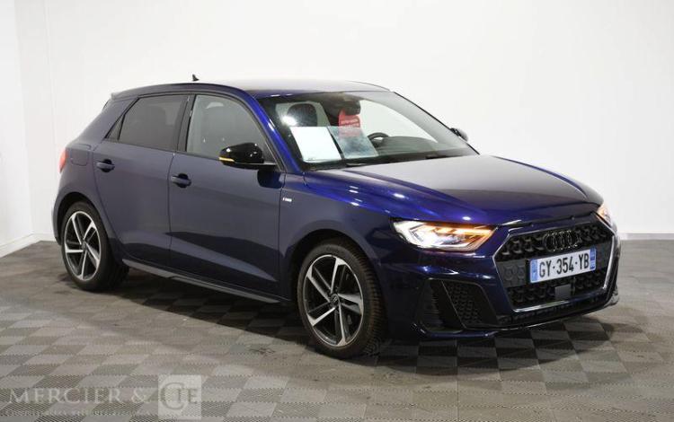 AUDI A1 SPORTBACK 30 TFSI 116 BLACK EDITION S-TRONIC 7 BLEU GY-354-YB
