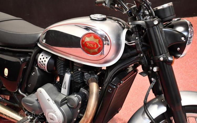 BSA MOTO GOLDSTAR 125 GRIS HA-617-SN