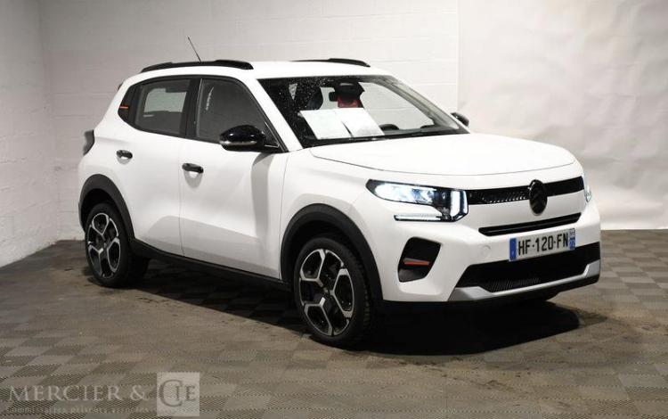 CITROEN e-C3 SOCIETE ELECTRIQUE 115ch 44KWH AUTONOMIE-CONFORT VAN BLANC HF-120-FN