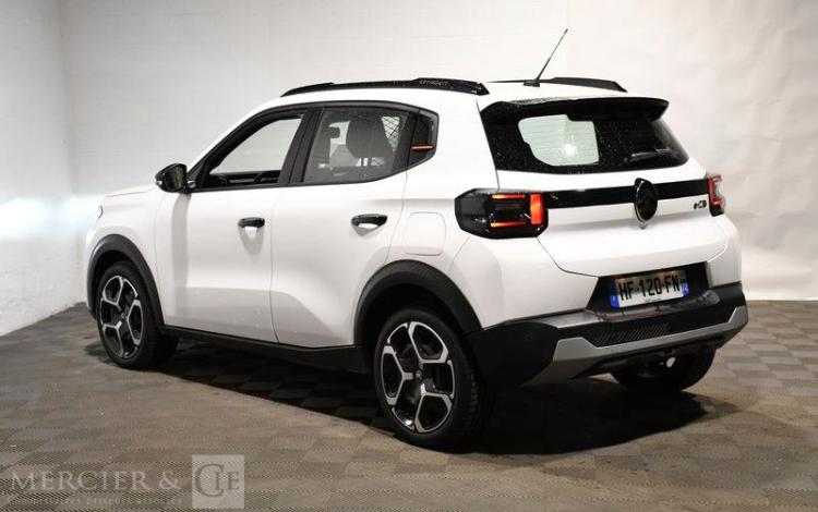 CITROEN e-C3 SOCIETE ELECTRIQUE 115ch 44KWH AUTONOMIE-CONFORT VAN BLANC HF-120-FN