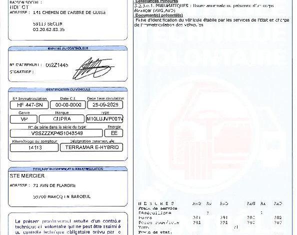 CUPRA TERRAMAR 1.5 E-HYBRID 204ch PHEV V DSG BLEU HF-447-SN
