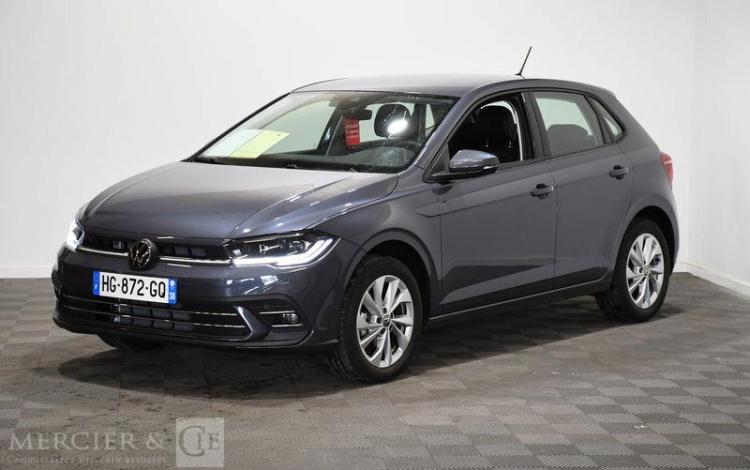VOLKSWAGEN POLO 1,0 TSI 95CH DSG7 STYLE GRIS HG-872-GQ