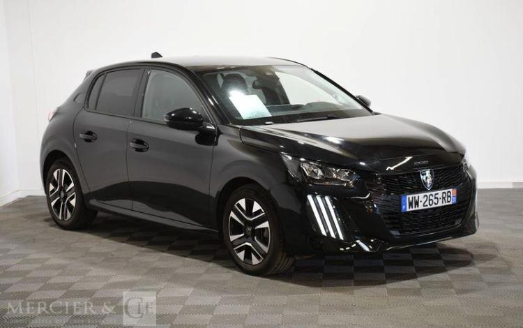 PEUGEOT 208 ALLURE vendu en l&rsquo;etat sans carte grise NOIR WW-265-RB