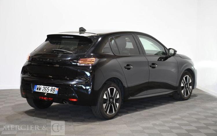 PEUGEOT 208 ALLURE vendu en l&rsquo;etat sans carte grise NOIR WW-265-RB