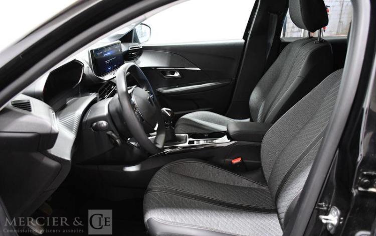 PEUGEOT 208 ALLURE vendu en l&rsquo;etat sans carte grise NOIR WW-265-RB