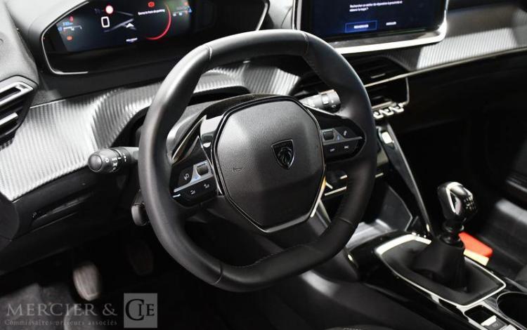 PEUGEOT 208 ALLURE vendu en l&rsquo;etat sans carte grise NOIR WW-265-RB
