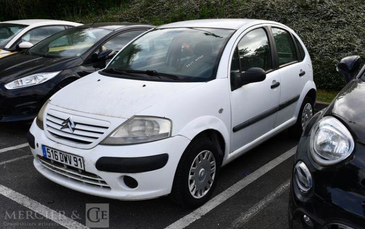 CITROEN C3 CLUB ENTREPRISE 1.4 HDI 70ch BLANC 516DWV91