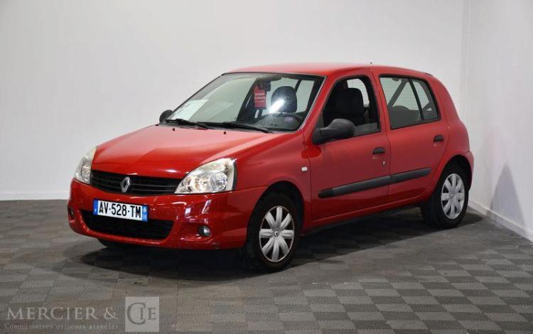 RENAULT CLIO CAMPUS 1.2 GPL 60CH AUTHENTIQUE ROUGE AV-528-TM