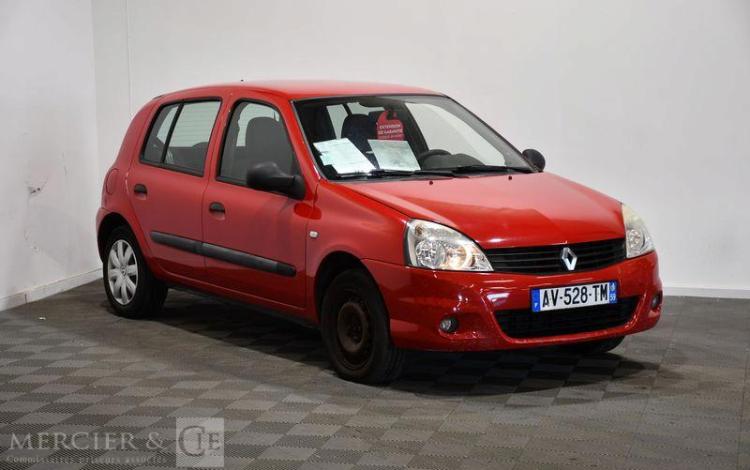 RENAULT CLIO CAMPUS 1.2 GPL 60CH AUTHENTIQUE ROUGE AV-528-TM