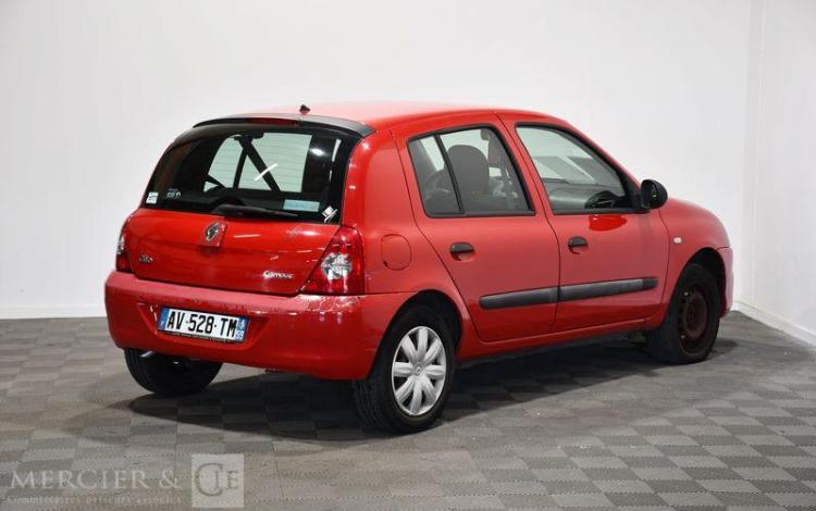 RENAULT CLIO CAMPUS 1.2 GPL 60CH AUTHENTIQUE ROUGE AV-528-TM