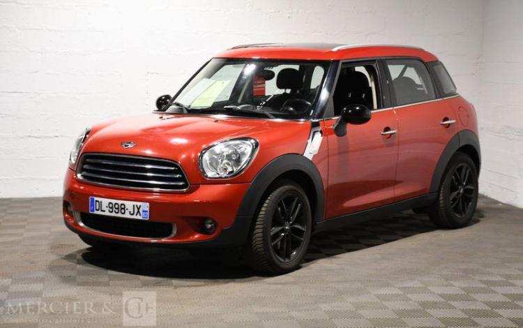 MINI COUNTRYMAN 1.6 D 90ch ONE ROUGE DL-998-JX