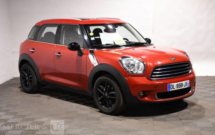 MINI COUNTRYMAN 1.6 D 90ch ONE ROUGE DL-998-JX