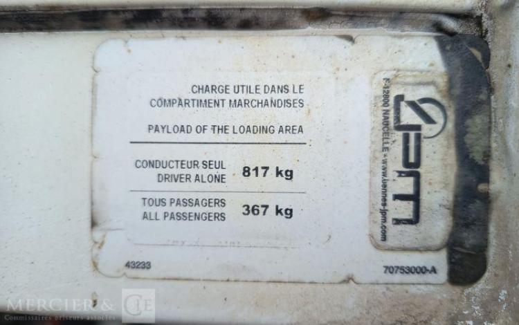 IVECO IS35 BENNE DOUBLE CABINE IVECO 35C13D CC  DV-933-LQ
