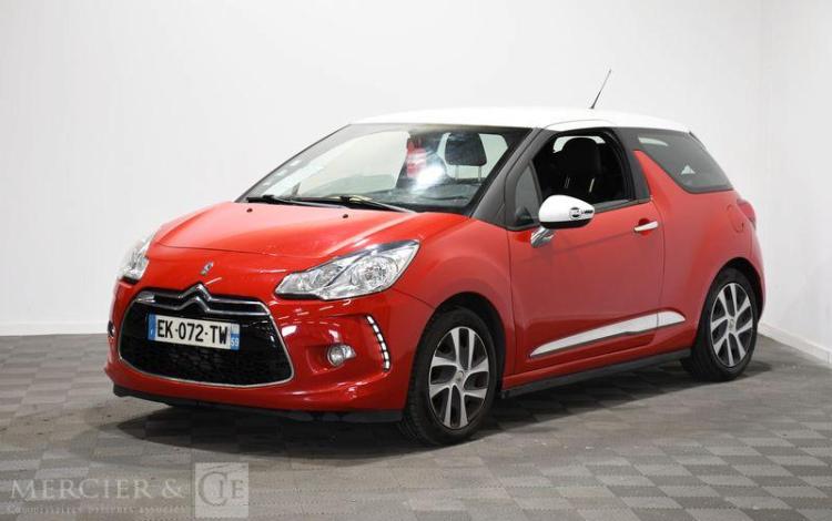 CITROEN DS3 1.4 HDI 70CH CHIC ROUGE EK-072-TW