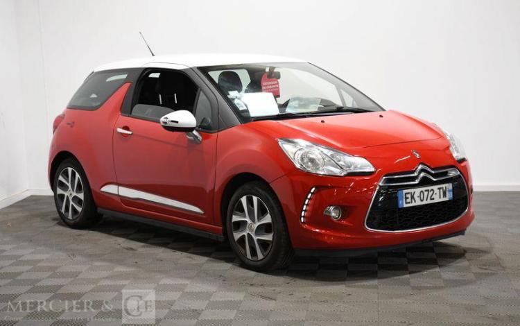 CITROEN DS3 1.4 HDI 70CH CHIC ROUGE EK-072-TW
