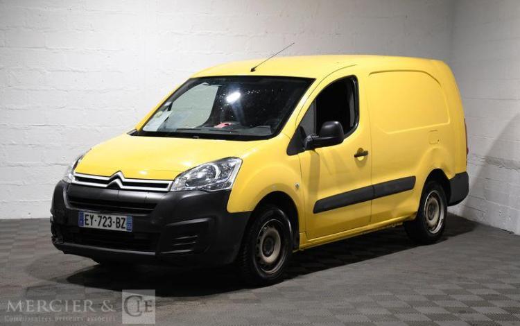CITROEN BERLINGO TAILLE XL CLUB BLUEHDI S&S 100CH ETG6
 JAUNE EY-723-BZ