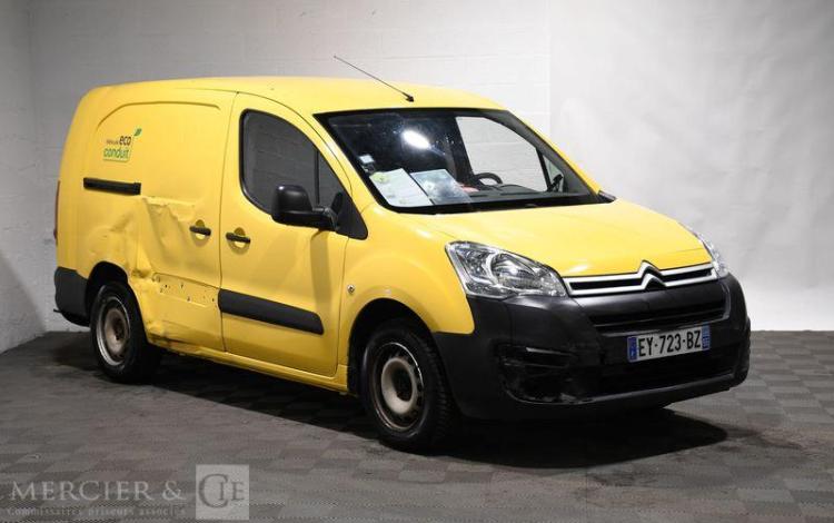 CITROEN BERLINGO TAILLE XL CLUB BLUEHDI S&S 100CH ETG6
 JAUNE EY-723-BZ