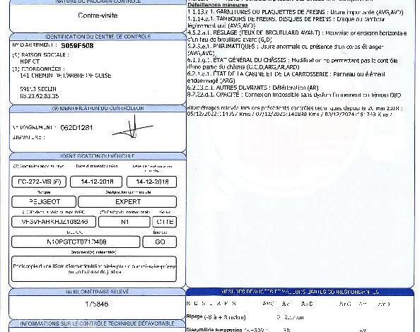 PEUGEOT EXPERT BLEU FC-272-MS