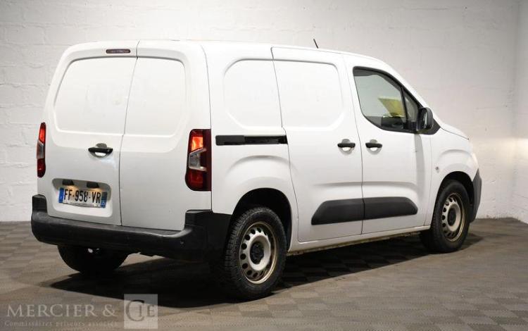 PEUGEOT PARTNER 1.6 BLUEHDI 100ch 1000KG L1 M GRIP BLANC FF-958-VR
