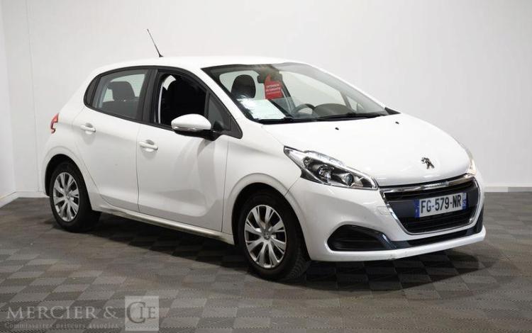PEUGEOT 208 ACTIVE PURETECH 82CH S&S BVM5
 BLANC FG-579-NR