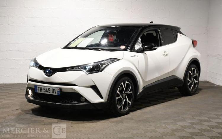TOYOTA C-HR 1.8 HSD 122ch MHEV DESIGN E-CVT BLANC FH-549-DV