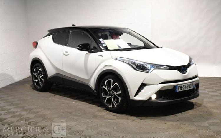 TOYOTA C-HR 1.8 HSD 122ch MHEV DESIGN E-CVT BLANC FH-549-DV