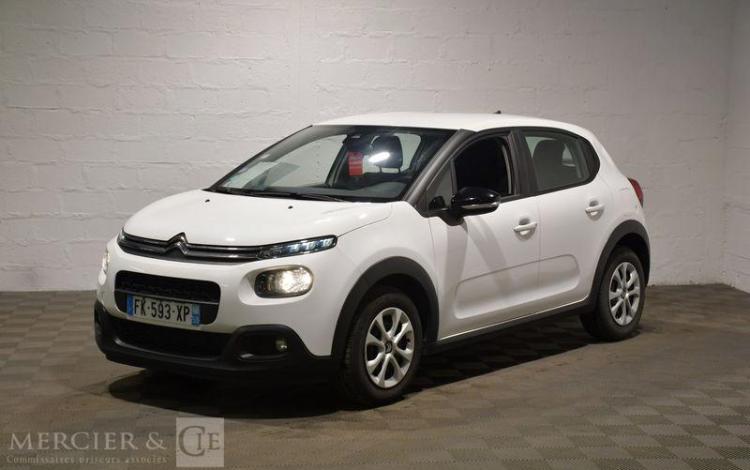 CITROEN C3 1.2 PURETECH 80 FEEL BUSINESS BLANC FK-593-XP