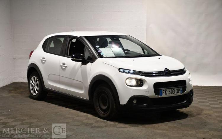 CITROEN C3 1.2 PURETECH 80 FEEL BUSINESS BLANC FK-593-XP