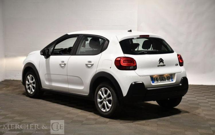 CITROEN C3 1.2 PURETECH 80 FEEL BUSINESS BLANC FK-593-XP