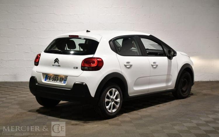 CITROEN C3 1.2 PURETECH 80 FEEL BUSINESS BLANC FK-593-XP