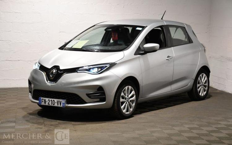 RENAULT ZOE ZEN CHARGE NORMALE R110 ACHAT INTEGRAL GRIS FN-210-VV