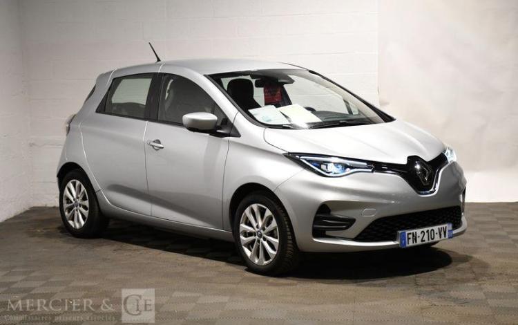 RENAULT ZOE ZEN CHARGE NORMALE R110 ACHAT INTEGRAL GRIS FN-210-VV