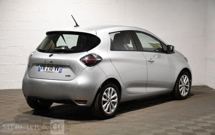 RENAULT ZOE ZEN CHARGE NORMALE R110 ACHAT INTEGRAL GRIS FN-210-VV