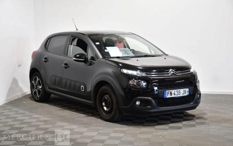 CITROEN C3 1.2 PURETECH 110ch SHINE EAT NOIR FN-438-JX