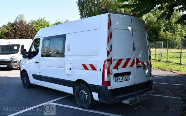 RENAULT MASTER CA GD CFT F3500 L2H2 DCI 135 BLANC FR-481-QB