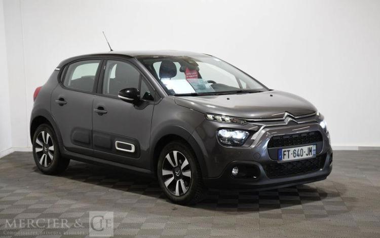 CITROEN C3 1.2 PURETECH 110ch SHINE BUSINESS GRIS FT-640-JM