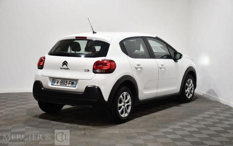 CITROEN C3 1.2 PURETECH 80ch FEEL BUSINESS BLANC FV-693-FM