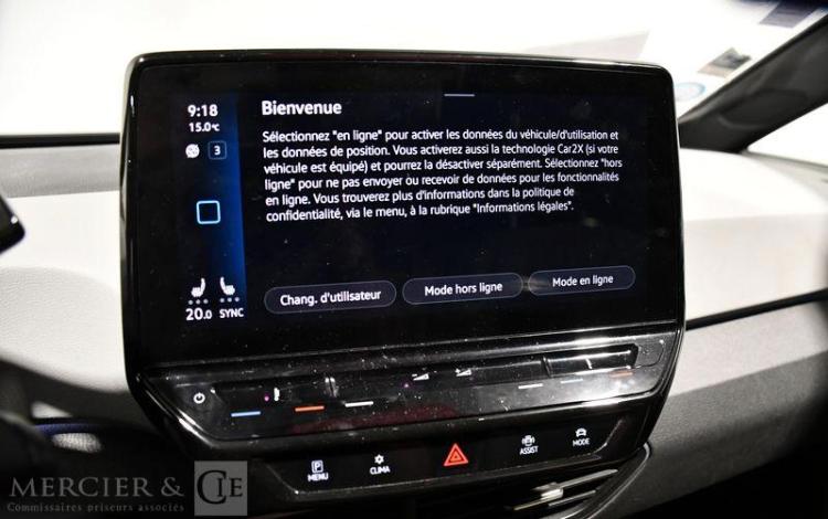VOLKSWAGEN ID3 205ch 58KWH PRO PERFORMANCE FAMILY BLEU FW-432-DL
