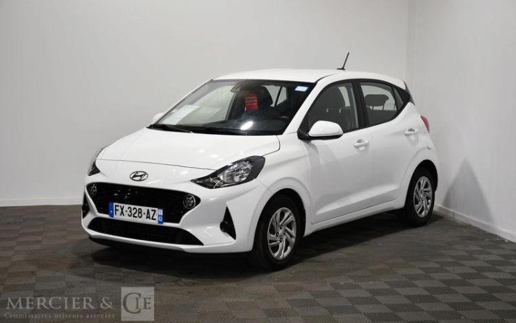 HYUNDAI I10 1,0 67CH ECO INTUITIVE 5P BLANC FX-328-AZ