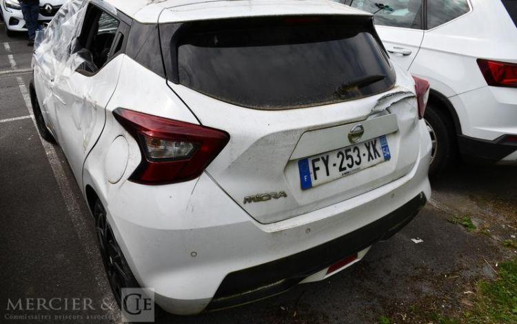 NISSAN MICRA 1,0 MADE IN FRANCE BLANC FY-253-XK
