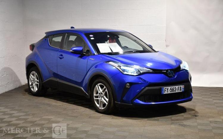 TOYOTA C-HR 1.8 HSD 122ch MHEV DYNAMIC E-CVT BLEU FY-563-FA