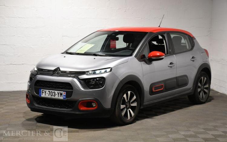 CITROEN C3 1.2 PURETECH 110ch SHINE PACK EAT GRIS FY-703-YM