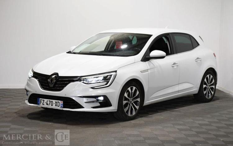 RENAULT MEGANE 1.5 BLUEDCI 115ch INTENS BLANC FZ-470-XD