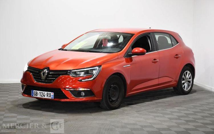 RENAULT MEGANE 1.3 TCE 140ch INTENS EDC ROUGE GB-124-RX