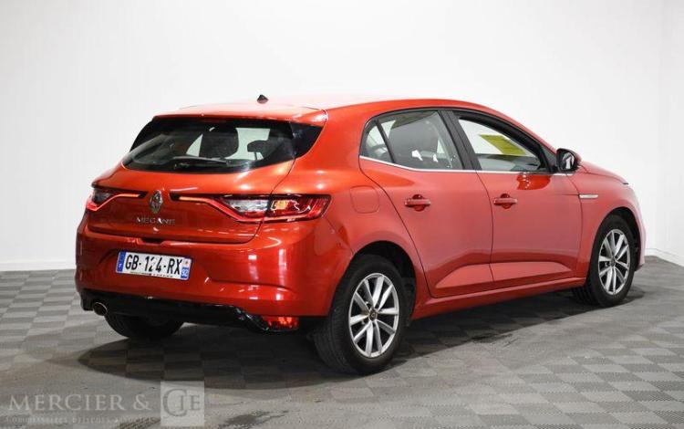 RENAULT MEGANE 1.3 TCE 140ch INTENS EDC ROUGE GB-124-RX
