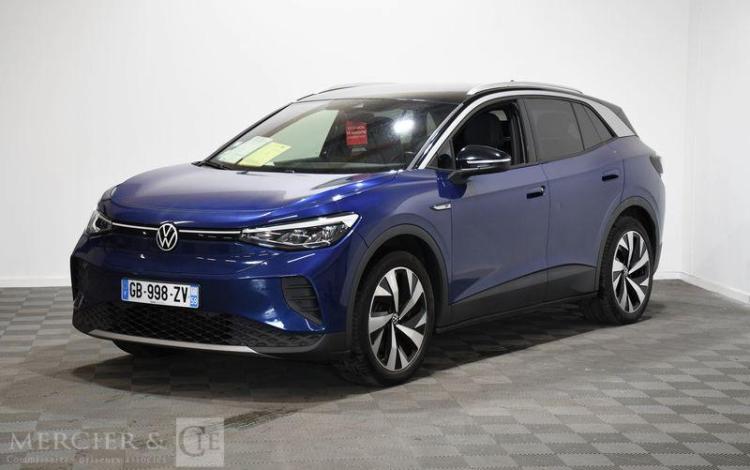 VOLKSWAGEN ID4 205ch 77KWH PRO PERFORMANCE BLEU GB-998-ZV