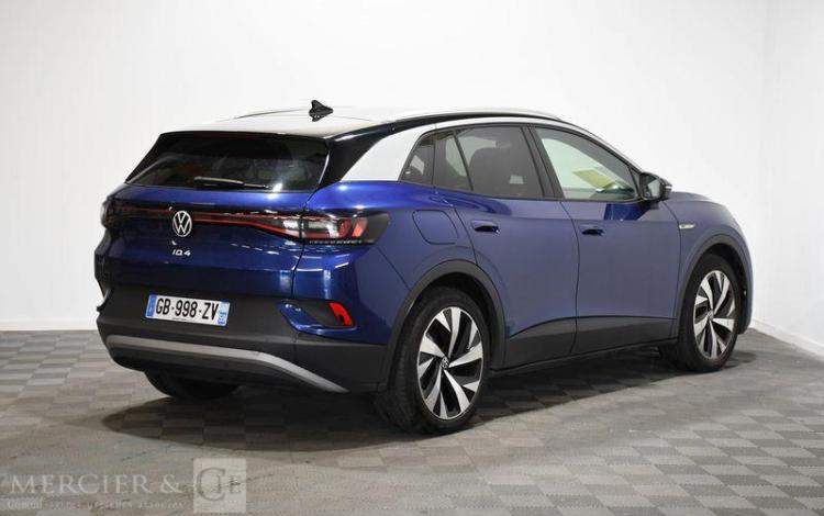 VOLKSWAGEN ID4 205ch 77KWH PRO PERFORMANCE BLEU GB-998-ZV